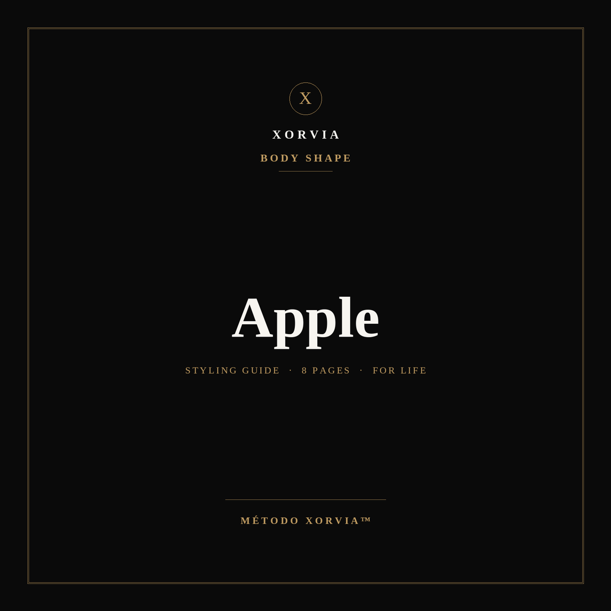 Apple Body Guide — Xorvia Identity™