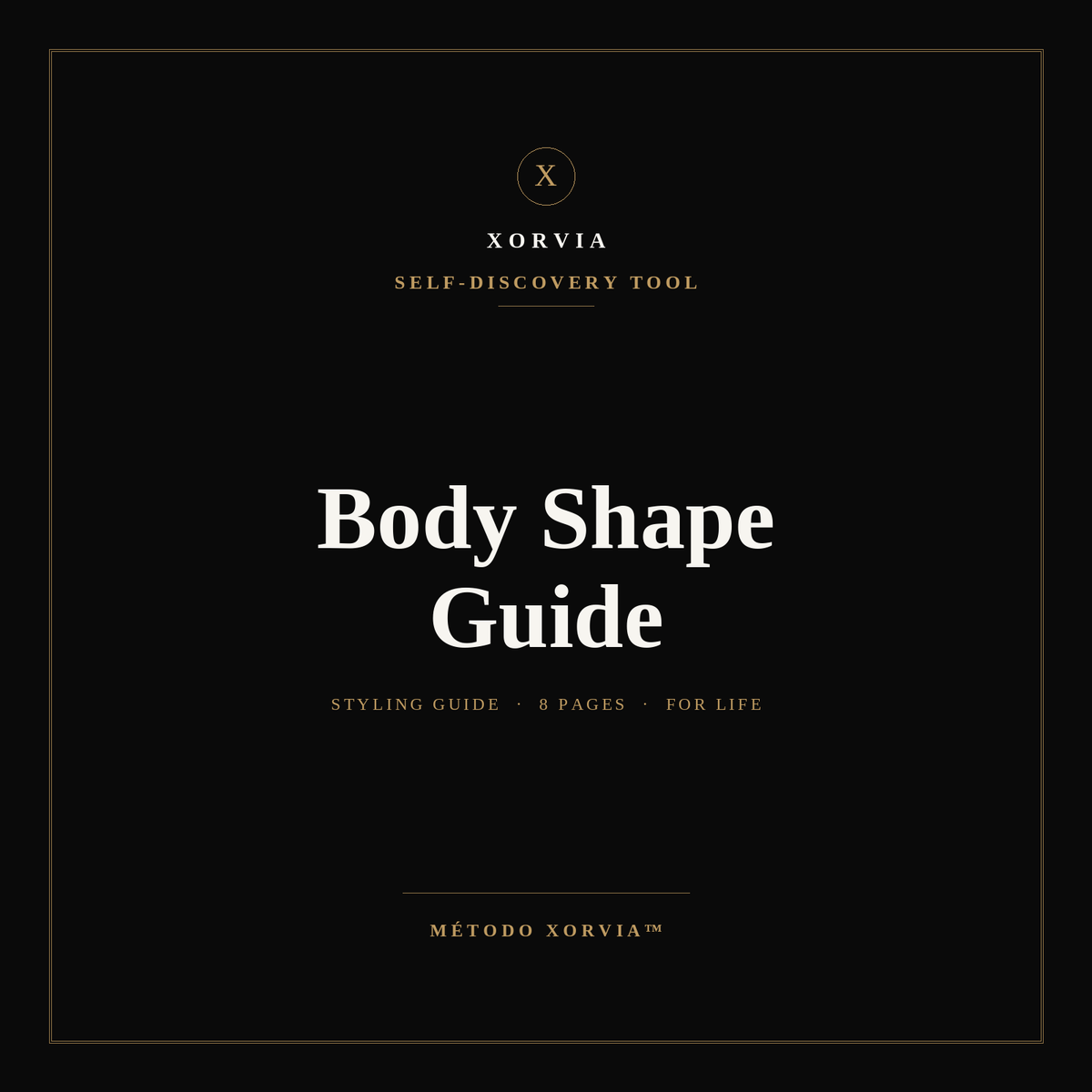 Body Shape Guide — Xorvia Identity™