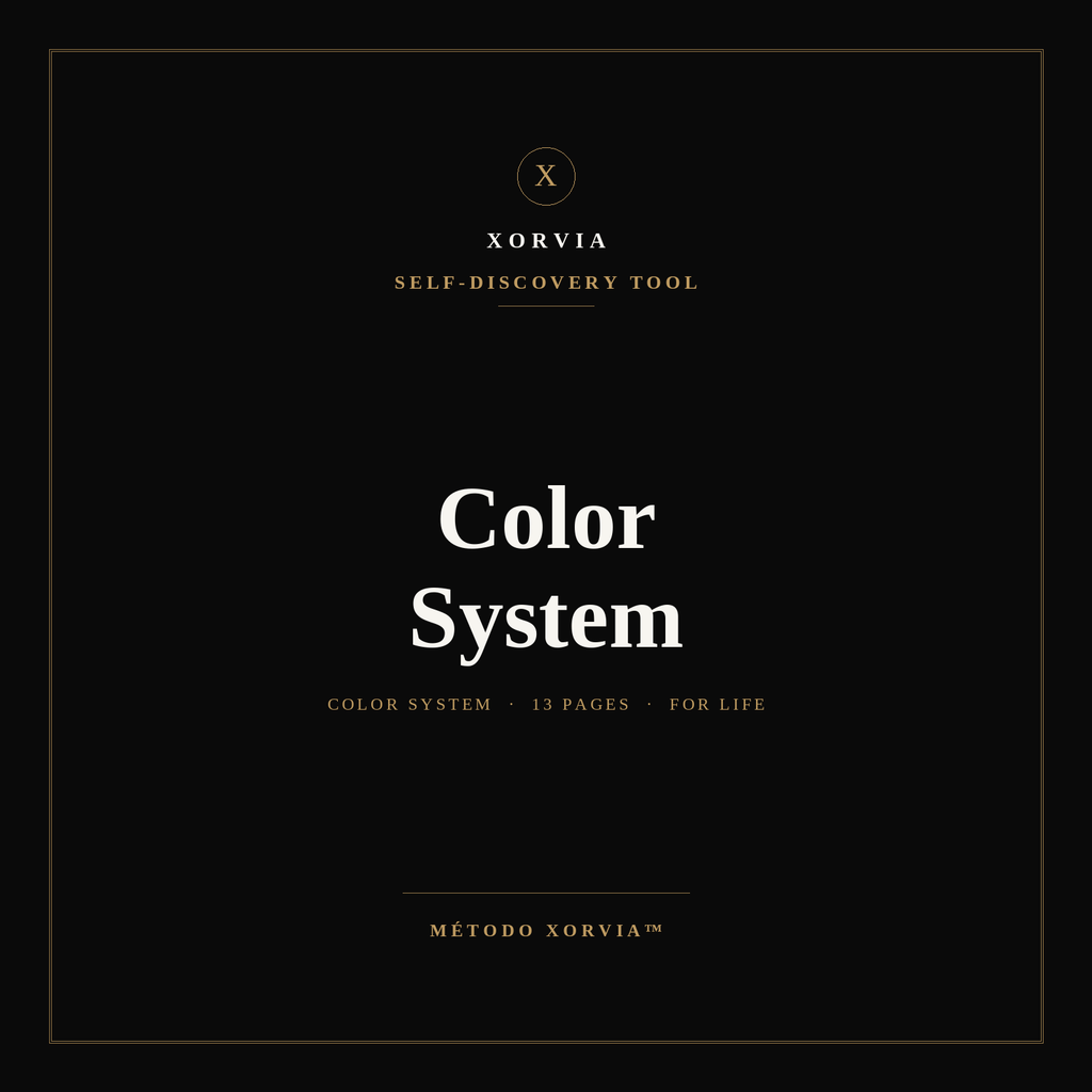 Color System™ — Xorvia Identity™