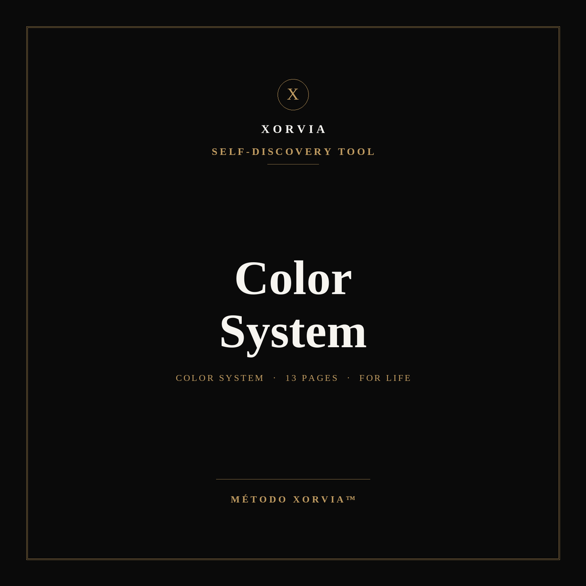 Color System™ — Xorvia Identity™